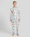 The North Pole Map Bamboo Men's Pajama Set