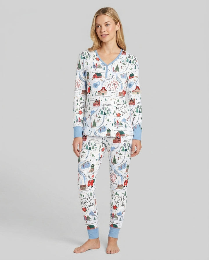 Vorlage Bambus Damen Pyjama Set