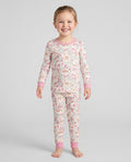 Little Deer Meadow Bamboo Two Piece Long Sleeve Pajama Set