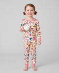 Sunday Morning Breakfast Bamboo Two Piece Long Sleeve Pajama Set