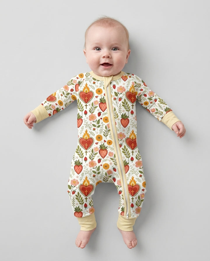 Sacred Blooms Bamboo Convertible Zippy