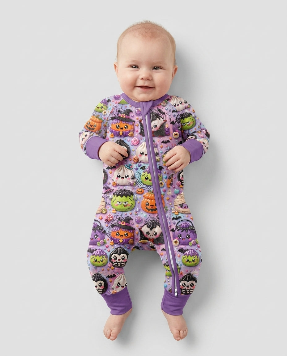 Spooky Dumplings Bamboo Convertible Zippy