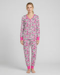 Strength in Pink Bamboo Women Pajama Set