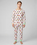 plantilla Conjunto de Pijama de Bambú para Hombre