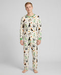 Spooky Cat Squad Bamboo Men's Pajama Set