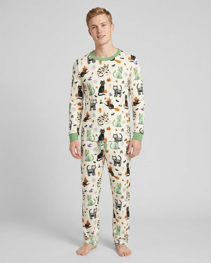 plantilla Conjunto de Pijama de Bambú para Hombre