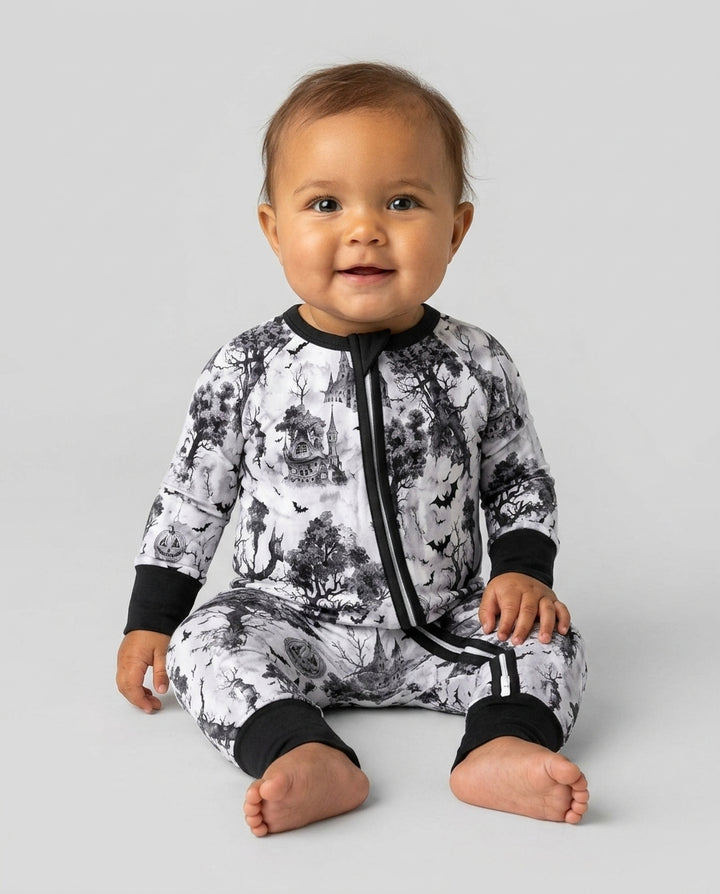 Gothic Halloween Chinoiserie Bamboo Convertible Zippy