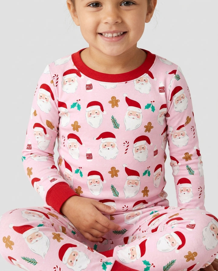 Christmas Sweet Santa Bamboo Two Piece Long Sleeve Pajama Set