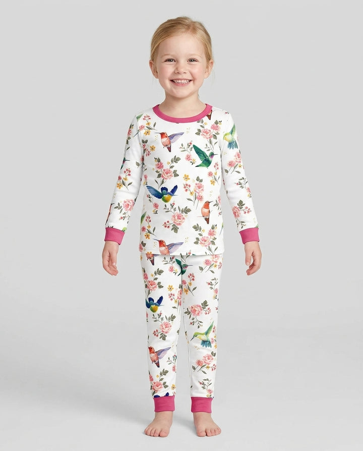 Conjunto de pijama de dos piezas de bambú con mangas largas, plantilla PERSONALIZADA