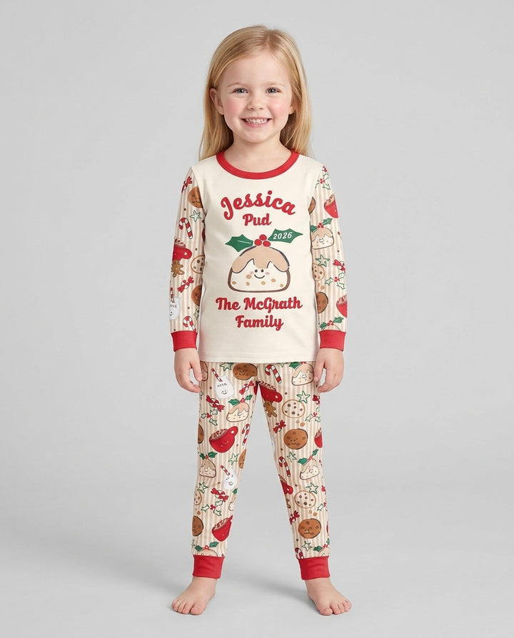 My Little Pudding Bamboo Two Piece Long Sleeve Pajama Set