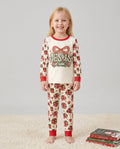 Coquette Floral Jesus Is The Reason Mommy And Me Matching Bamboo Two Piece Long Sleeve Pajama Set