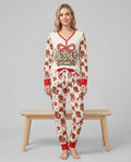 Coquette Floral Jesus Is The Reason Mommy And Me Matching Bamboo Women Pajama Set