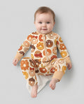 Cute Autumn Donut Bamboo Convertible Zippy