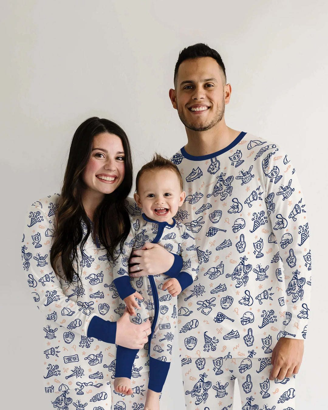 Ballpark Bash Bamboo Men's Pajama Set