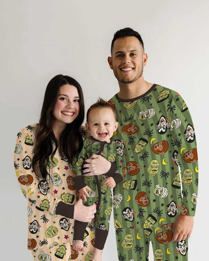 Creepy Crew Family Matching Bamboo Convertible Zippy