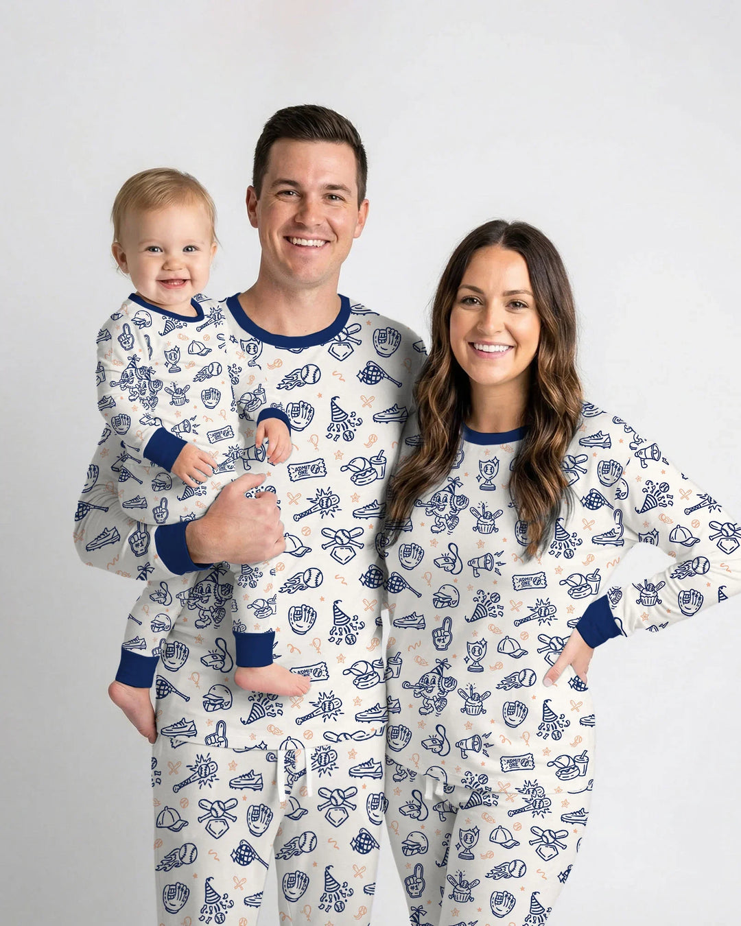 Ballpark Bash Bamboo Women Pajama Set