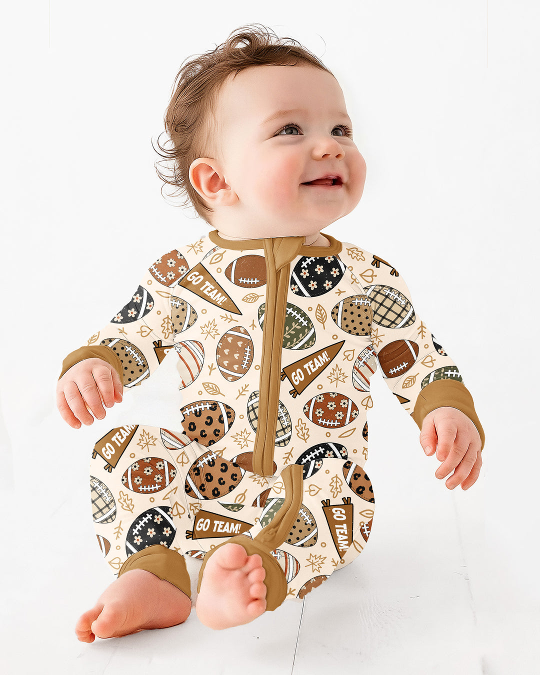 Football Fall Bamboo Convertible Zippy
