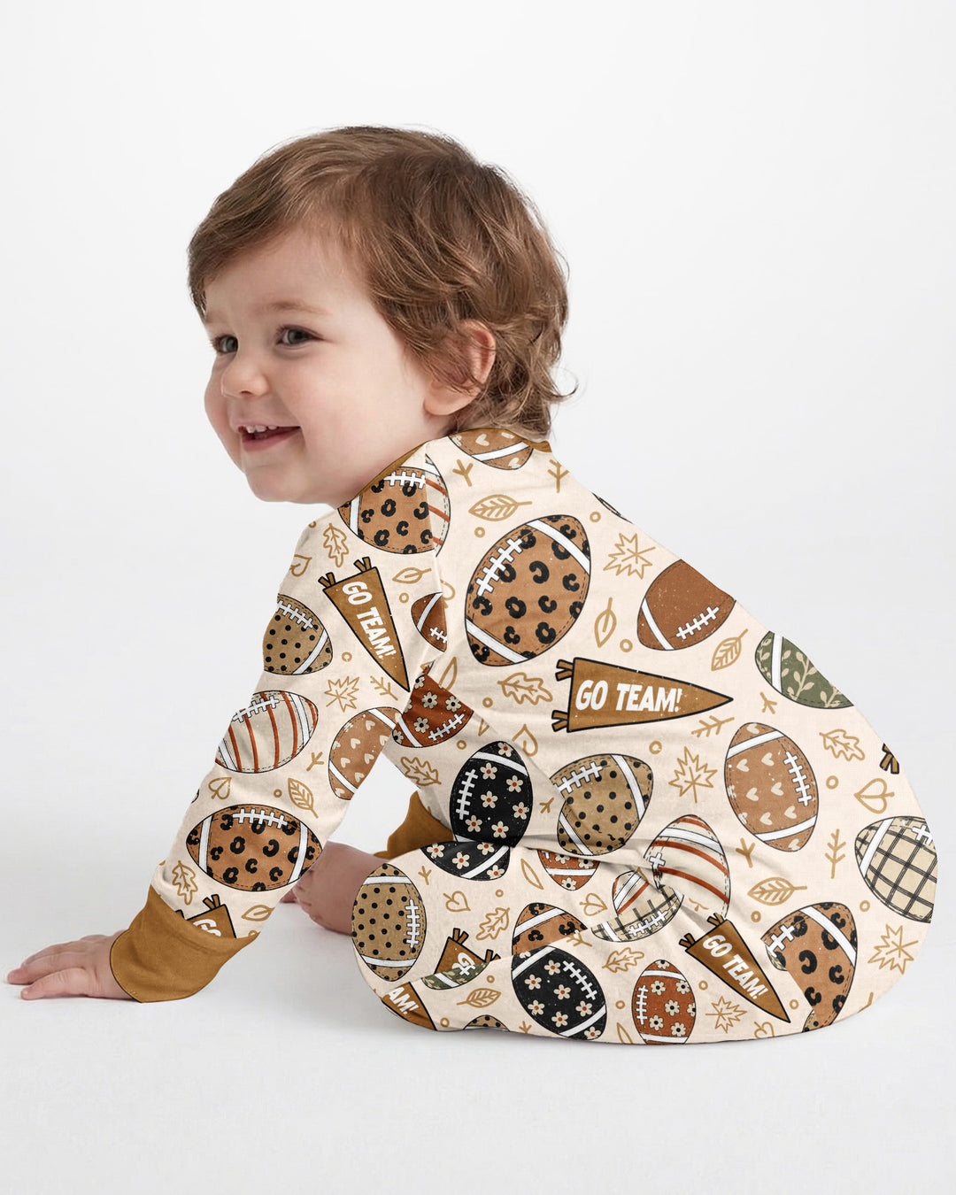 Football Fall Bamboo Convertible Zippy