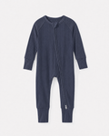 Navy Ribbed Bamboo Convertible Zippy