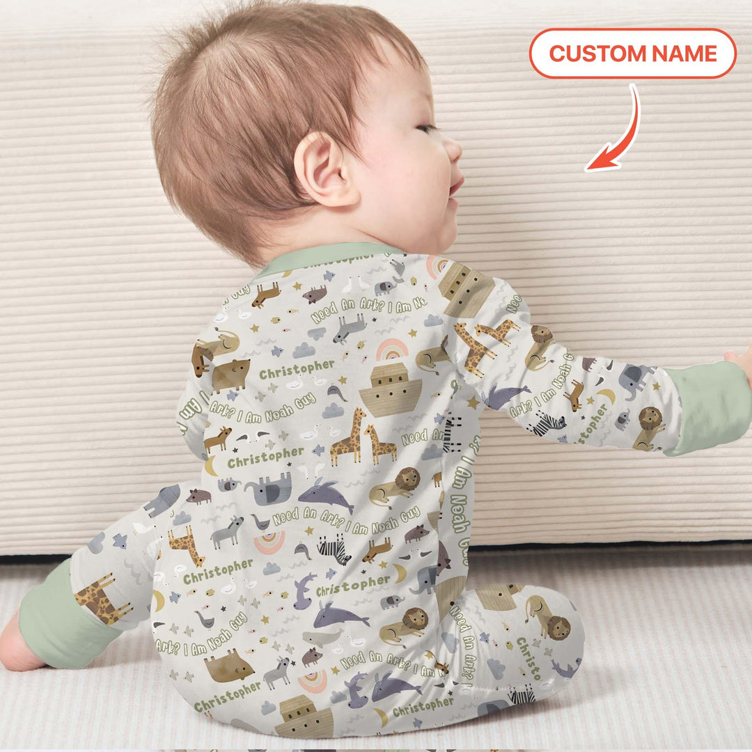 Need An Ark? I Noah Guy Custom Name Convertible Zippy - Zumbamboo