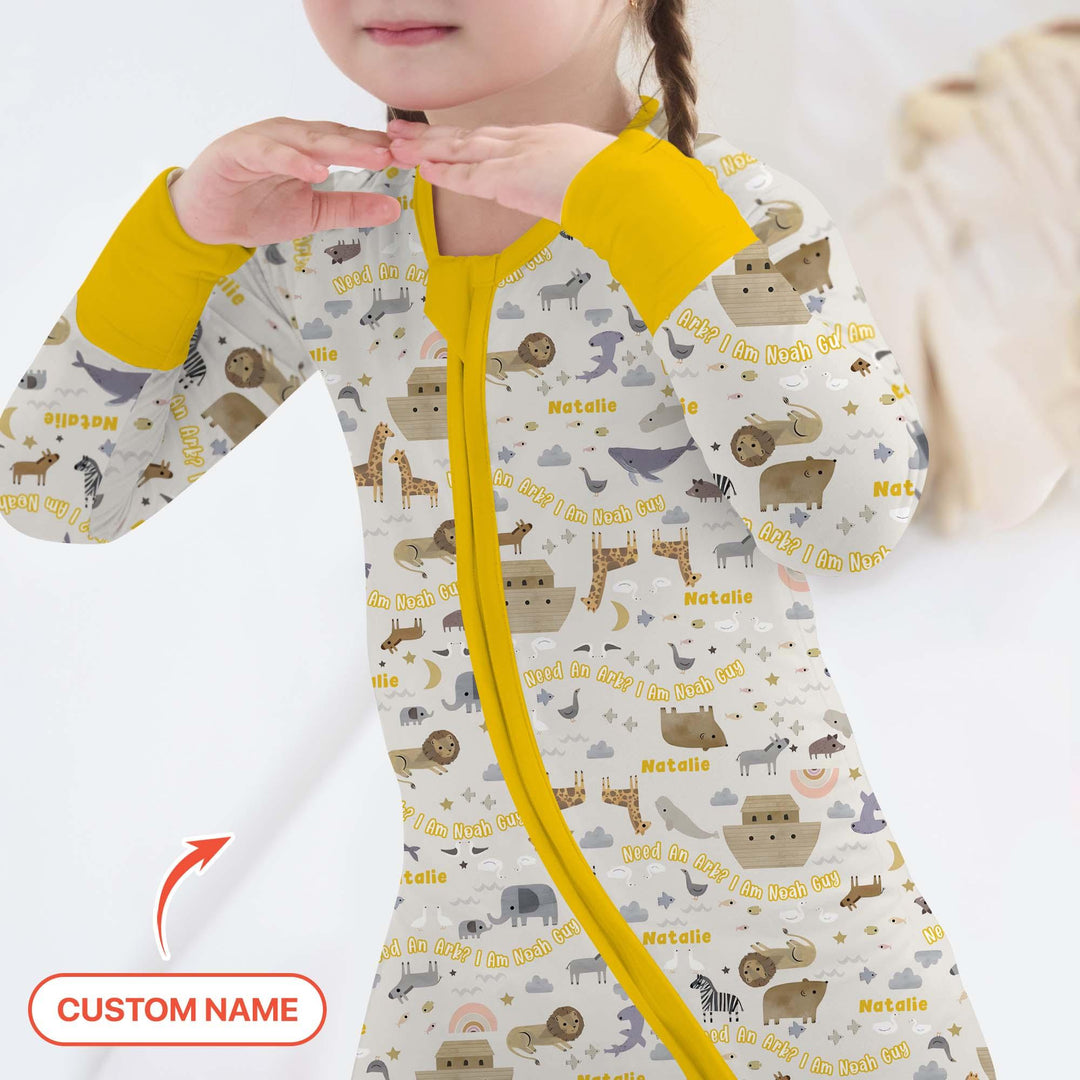 Need An Ark? I Noah Guy Custom Name Convertible Zippy - Zumbamboo