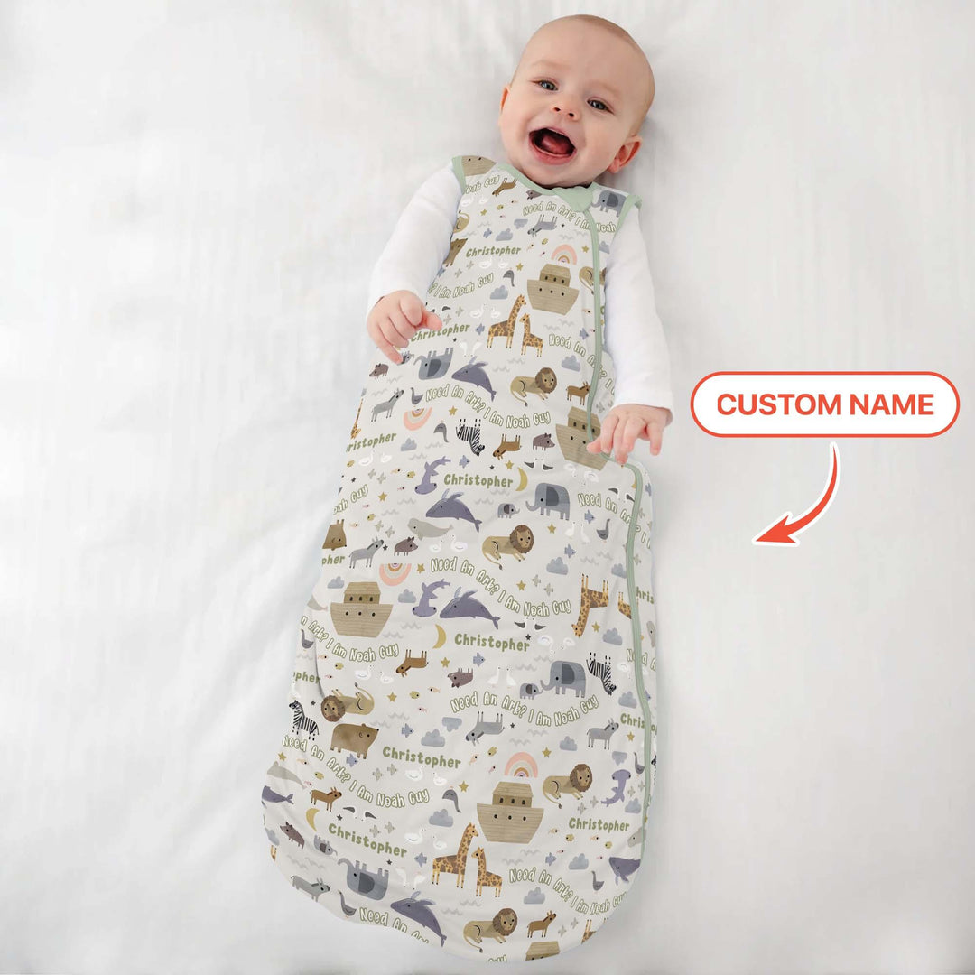 Need An Ark? I Noah Guy Custom Name Sleep Bag - Zumbamboo