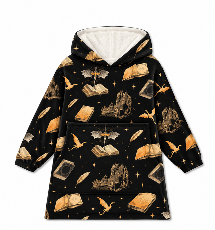 Plantilla de Sudadera Manta de Bambú Personalizada