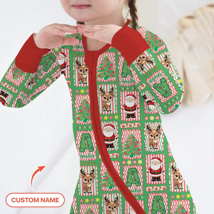 North Pole Wonderland Convertible Zippy - Zumbamboo