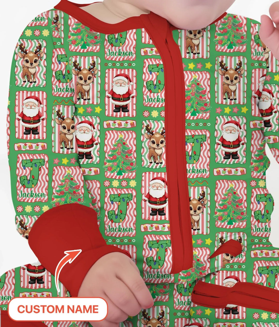 North Pole Wonderland Convertible Zippy - Zumbamboo