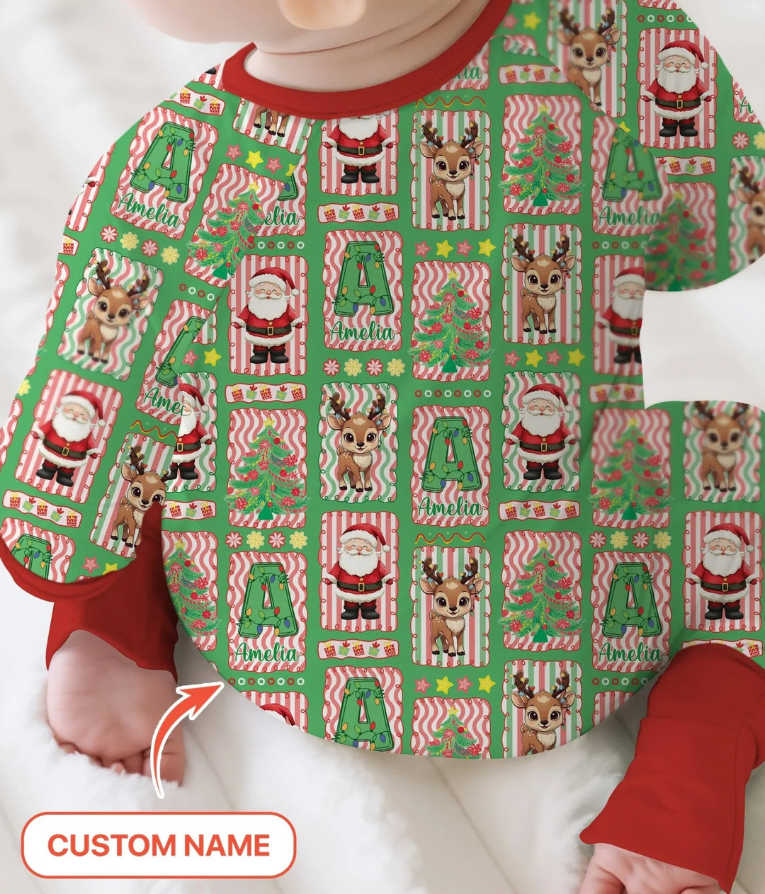 North Pole Wonderland Convertible Zippy - Zumbamboo