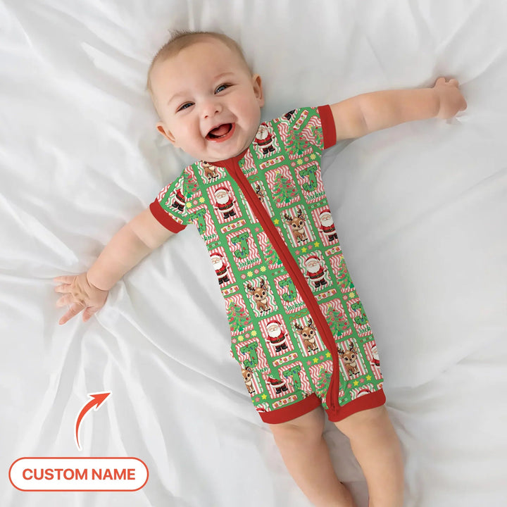 North Pole Wonderland Shorty Zippy - Zumbamboo