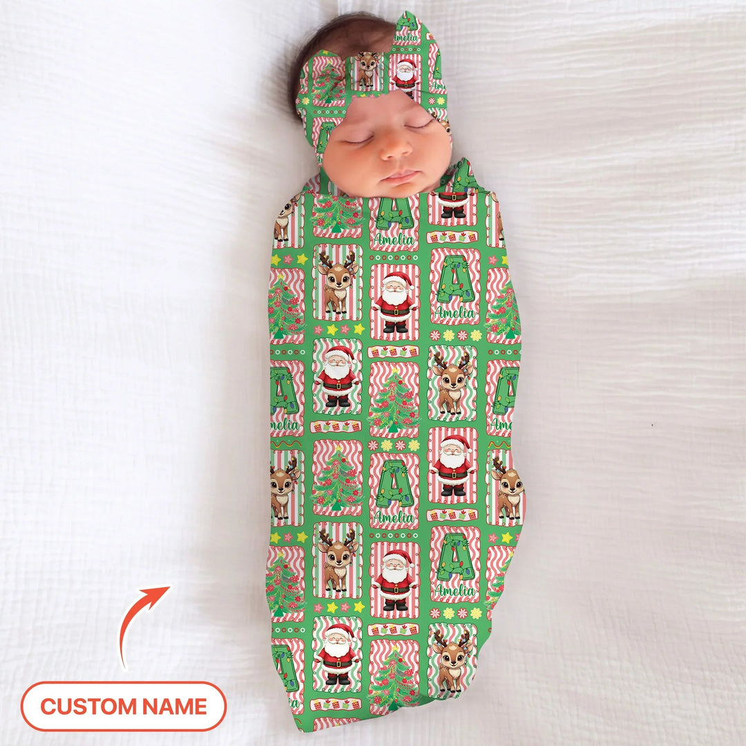 North Pole Wonderland Swaddle Blanket - Zumbamboo