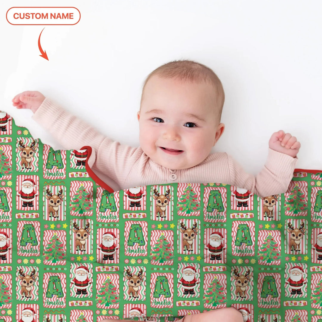 North Pole Wonderland Toddler Blanket - Zumbamboo