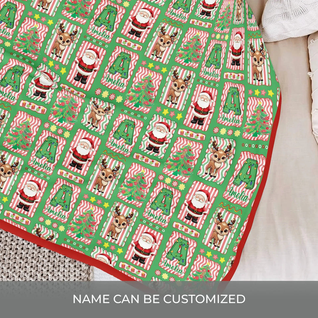 North Pole Wonderland Toddler Blanket - Zumbamboo