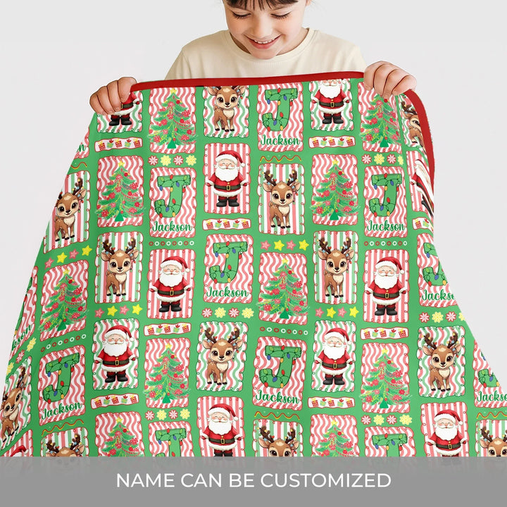 North Pole Wonderland Toddler Blanket - Zumbamboo