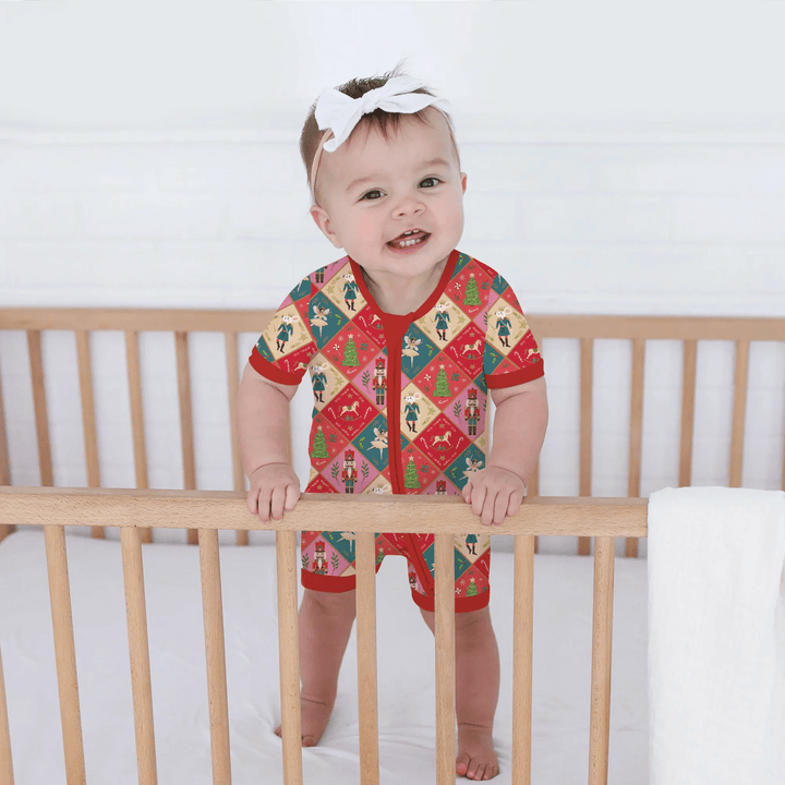 Nutcracker Christmas Magic Shorty Zippy , Nutcracker Christmas Magic Shorty Zippy - 0-3M