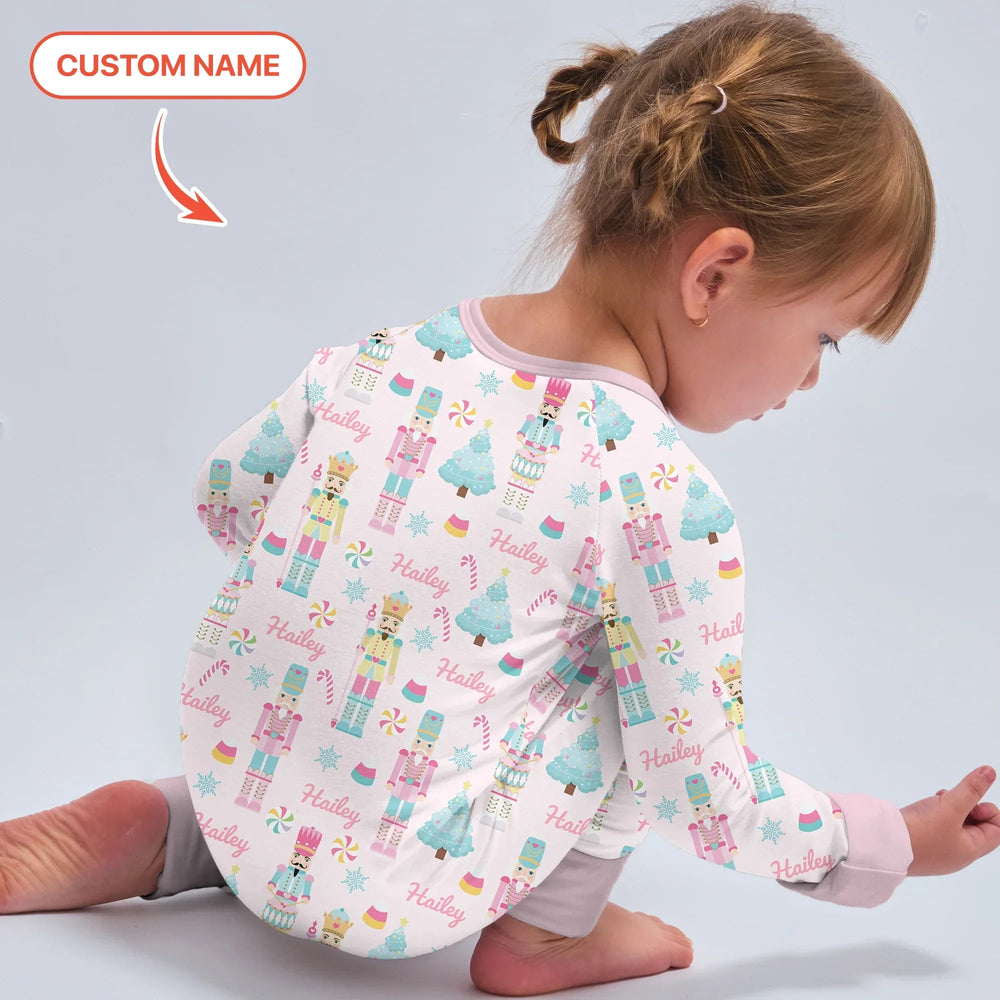 Nutcracker Parade Custom Name Girl Convertible Zippy - Zumbamboo