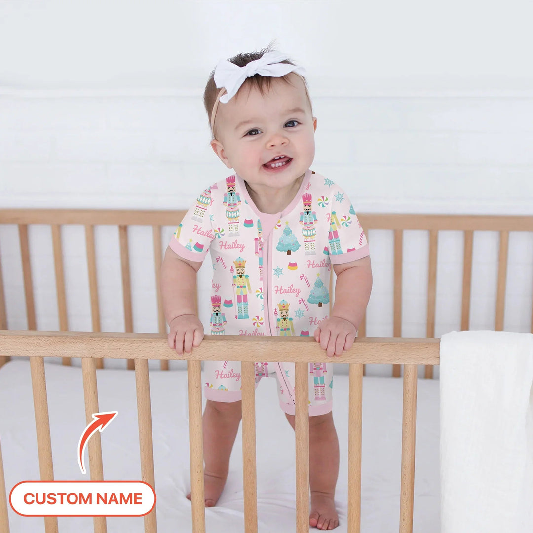 Nutcracker Parade Custom Name Girl Shorty Zippy - Zumbamboo