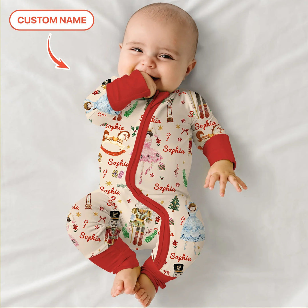 Nutcracker’s Christmas Dream Custom Name Convertible Zippy - Zumbamboo