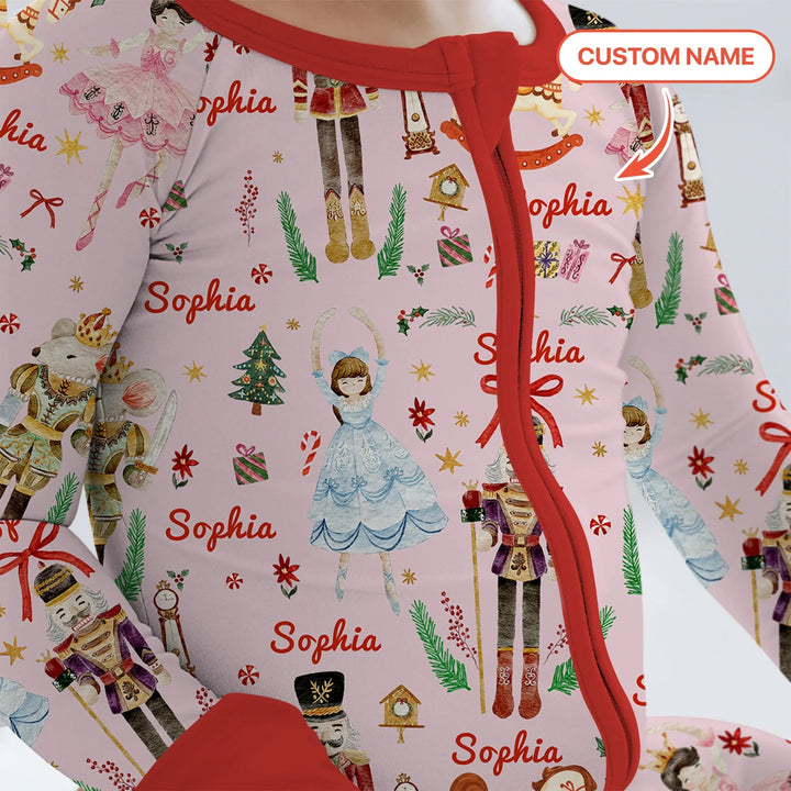 Nutcracker’s Christmas Dream Custom Name Convertible Zippy - Zumbamboo