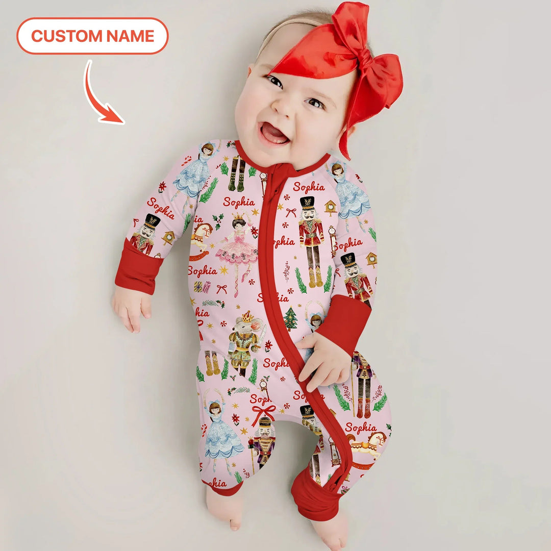 Nutcracker’s Christmas Dream Custom Name Convertible Zippy - Zumbamboo