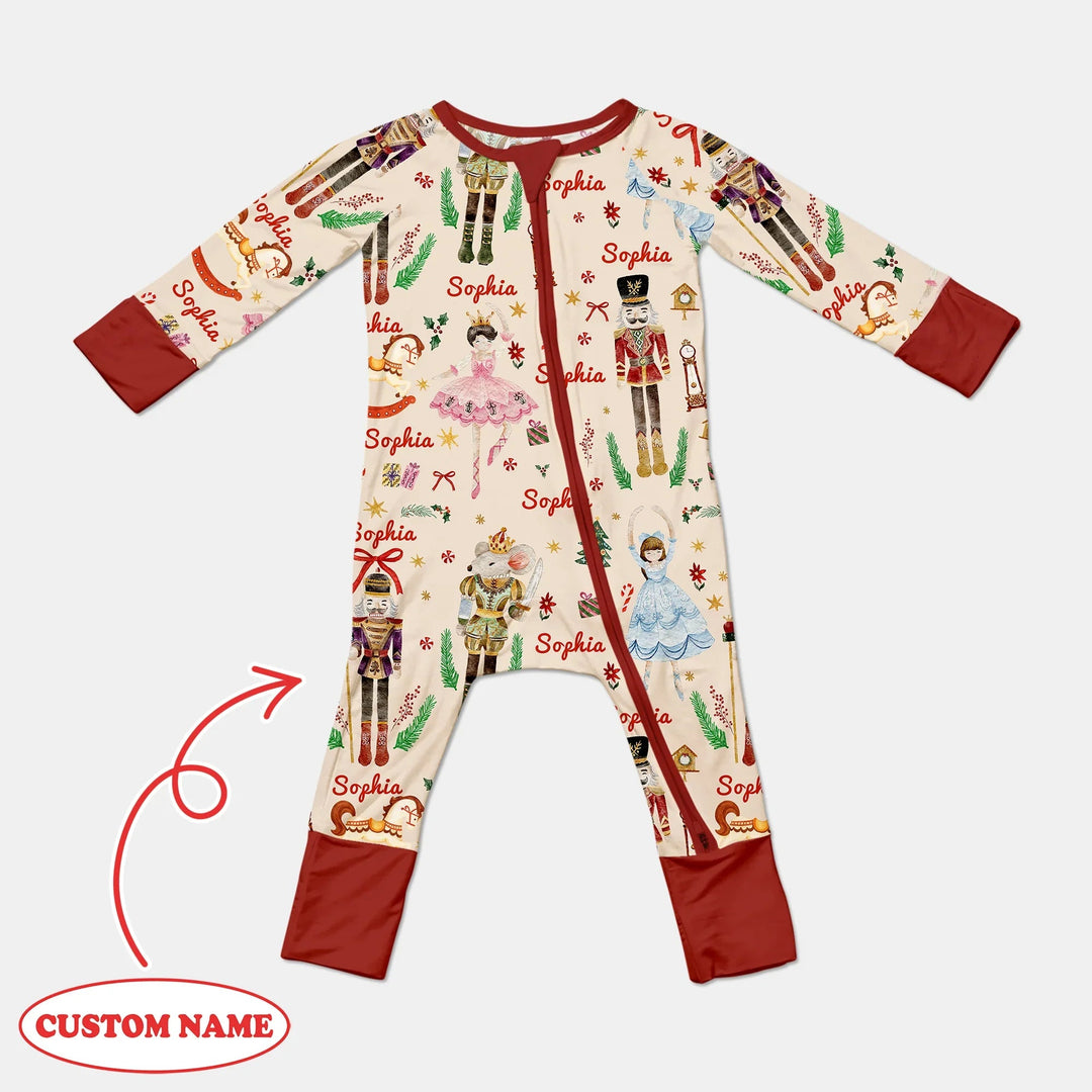 Nutcracker’s Christmas Dream Custom Name Convertible Zippy - Zumbamboo