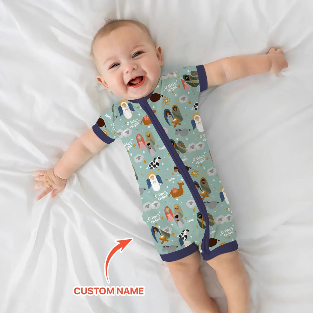 O Holy Night Custom Name Shorty Zippy - Zumbamboo