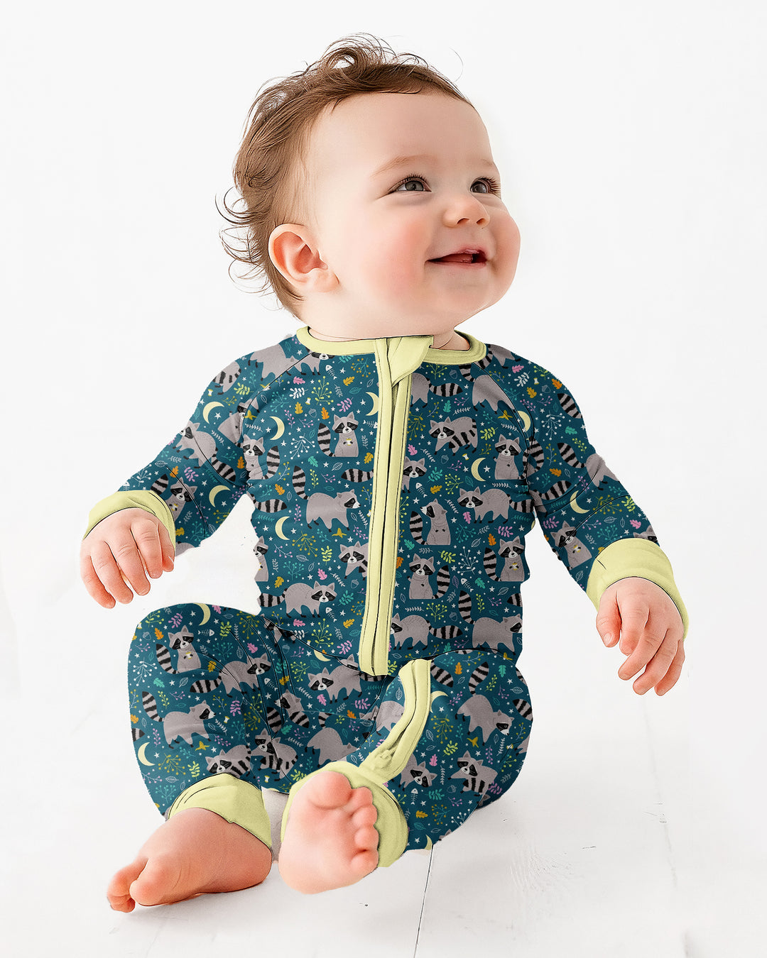 Midnight Raccoons Bamboo Convertible Zippy