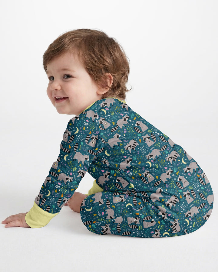 Midnight Raccoons Bamboo Convertible Zippy