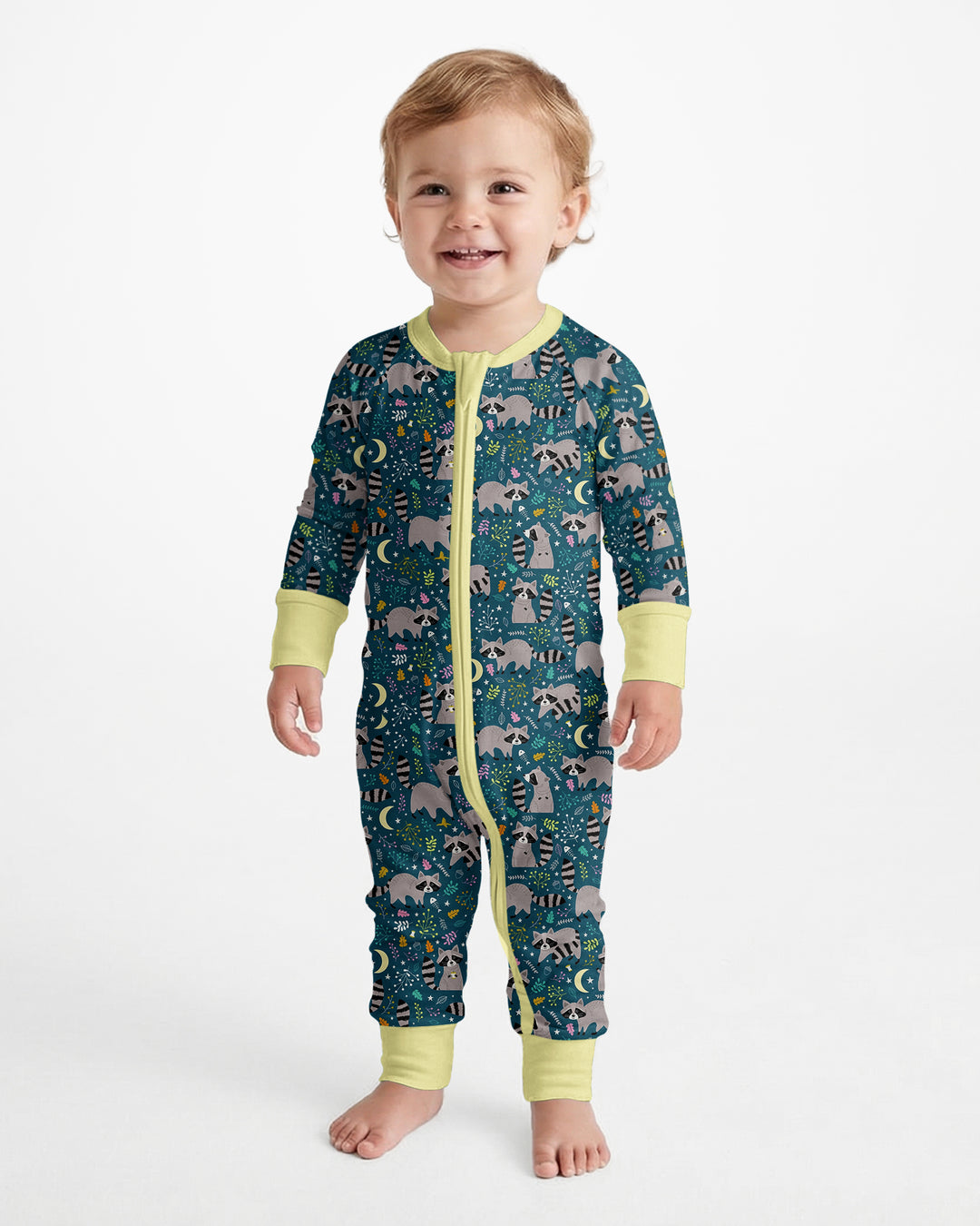 Midnight Raccoons Bamboo Convertible Zippy