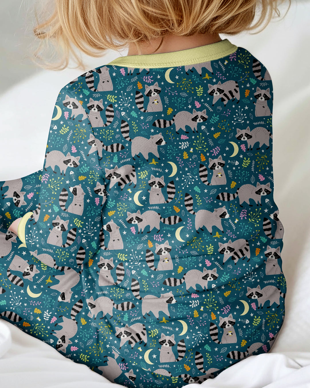 Midnight Raccoons Bamboo Convertible Zippy