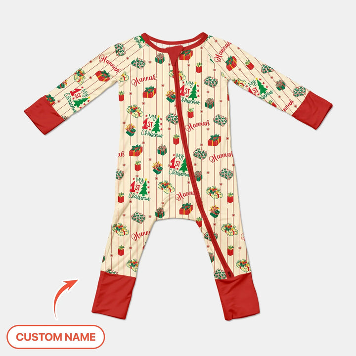 Personalized Our First Christmas Convertible Zippy - Zumbamboo