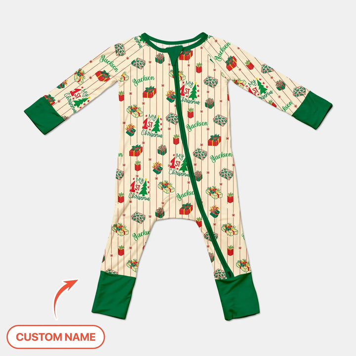 Personalized Our First Christmas Convertible Zippy - Zumbamboo