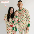 Personalized Our First Christmas Men's Pajama Set , Personalized Our First Christmas Men's Pajama Set - Only Shirt / XS